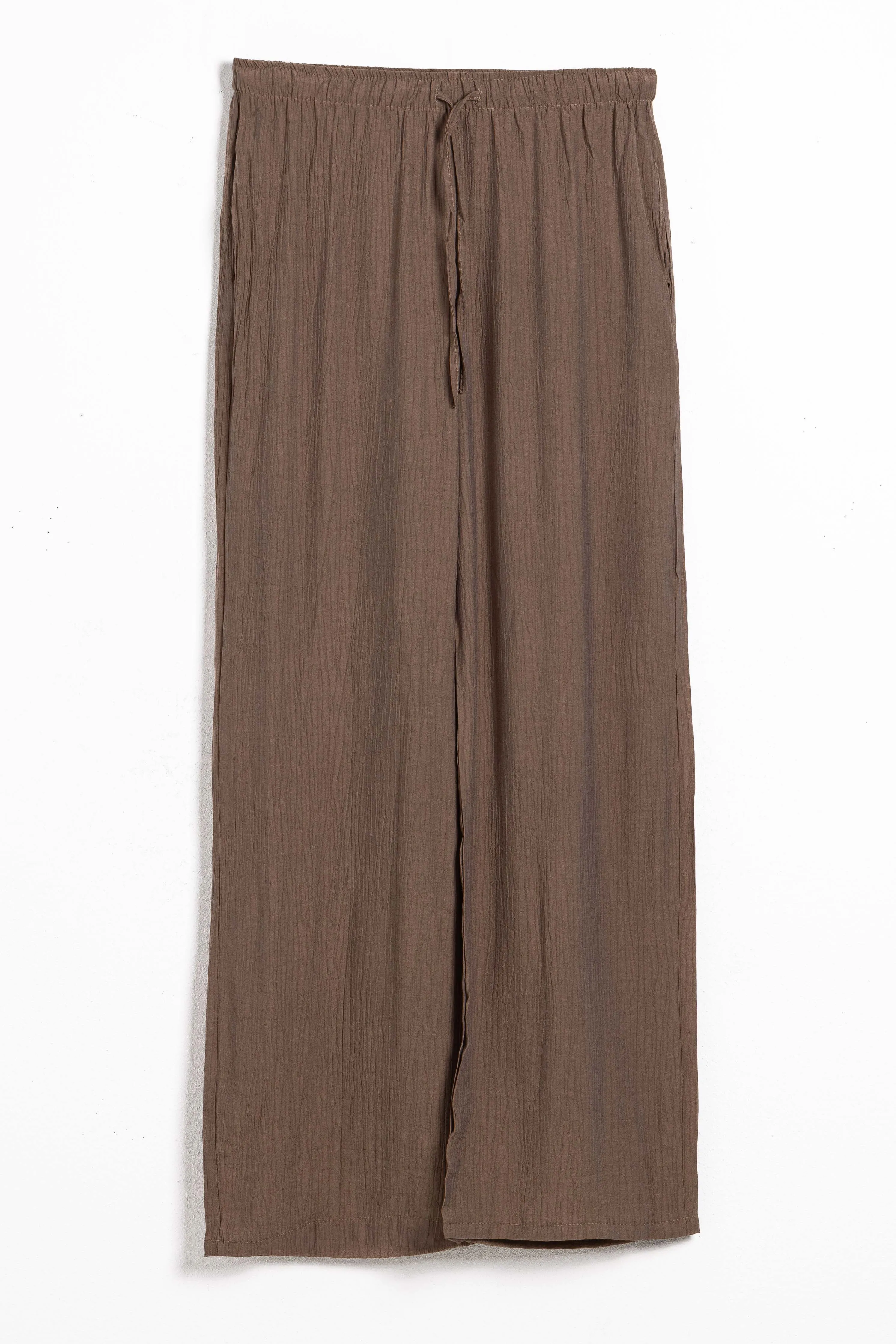 TEXTURED LIGHTWEIGHT TROUSERS