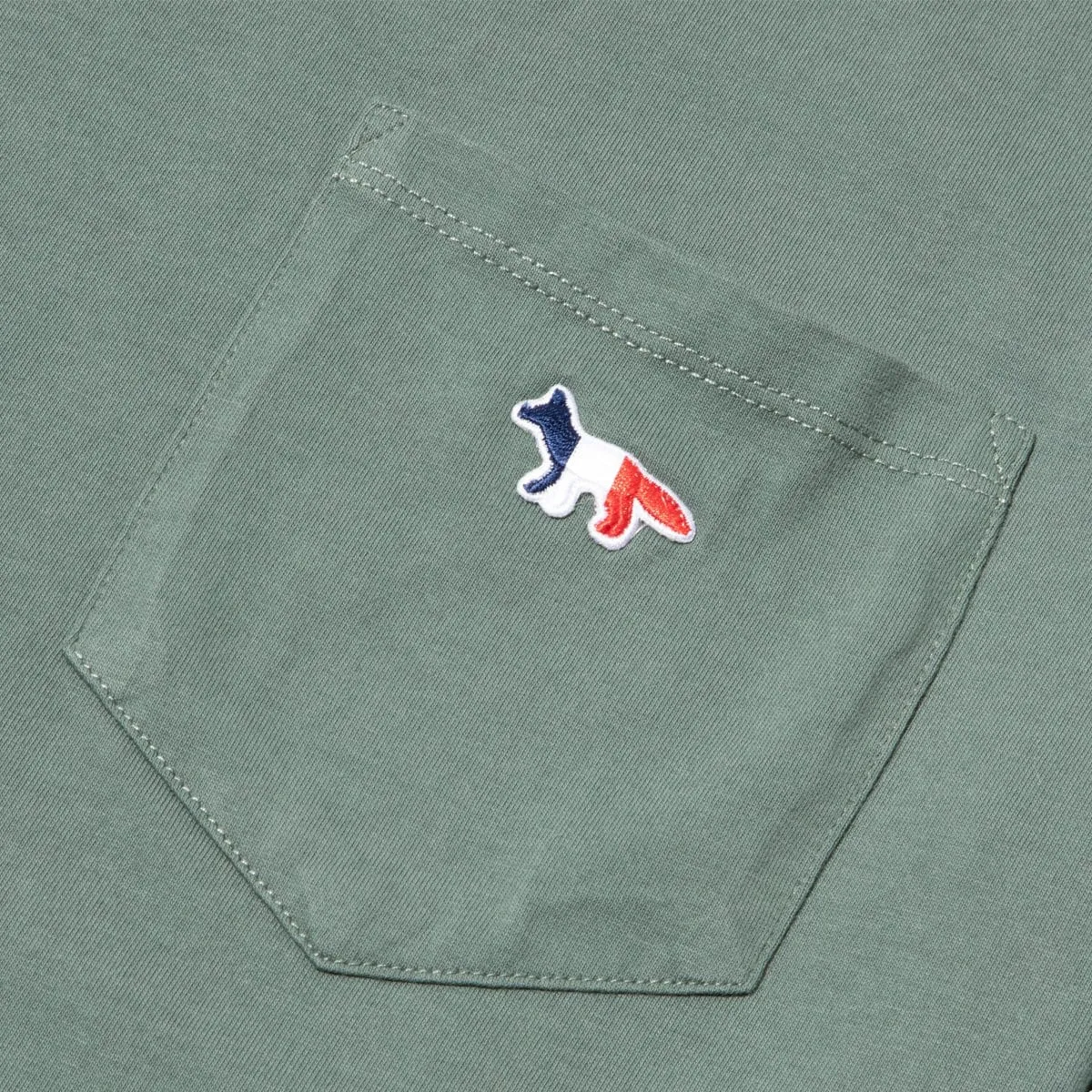 TRICOLOR FOX PATCH TEE-SHIRT