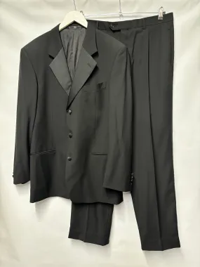 Valentino Black 100% Virgin Wool Tuxedo Large
