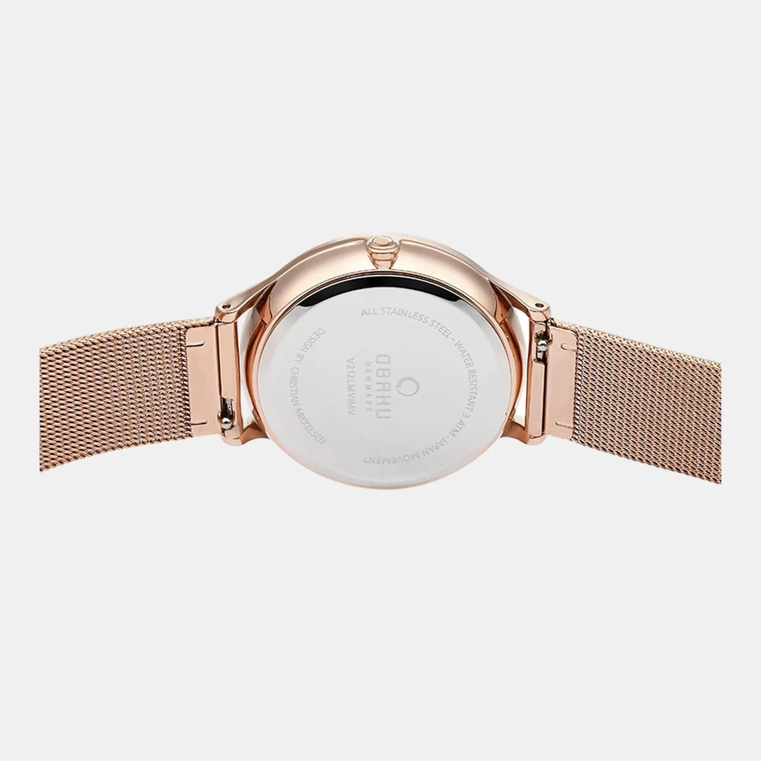 Women White Analog Stainless Steel Watch V212LMVIMV