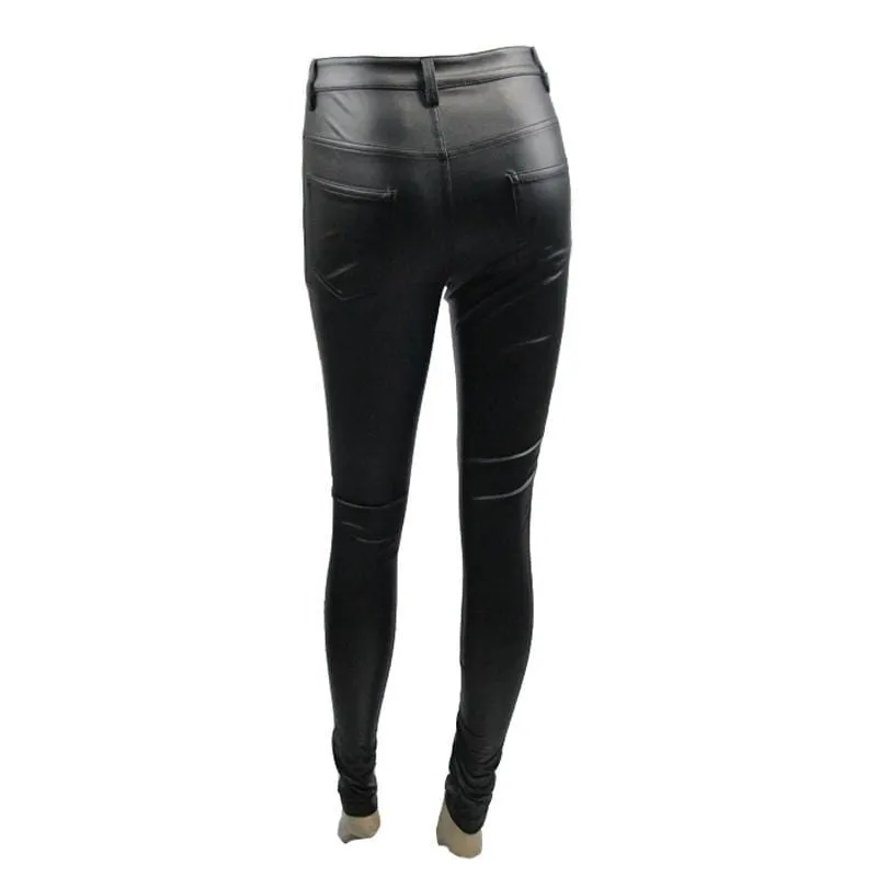 Women's Studded Punk Pants