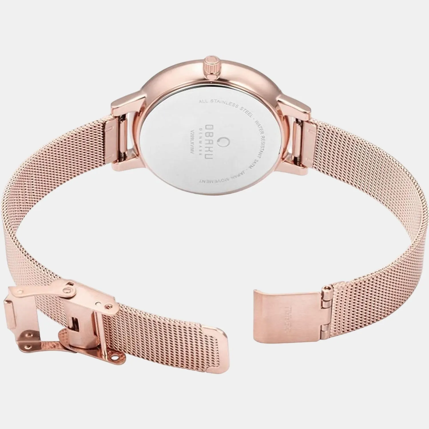 Women's White Analog Stainless Steel Watch V209LXVIMV