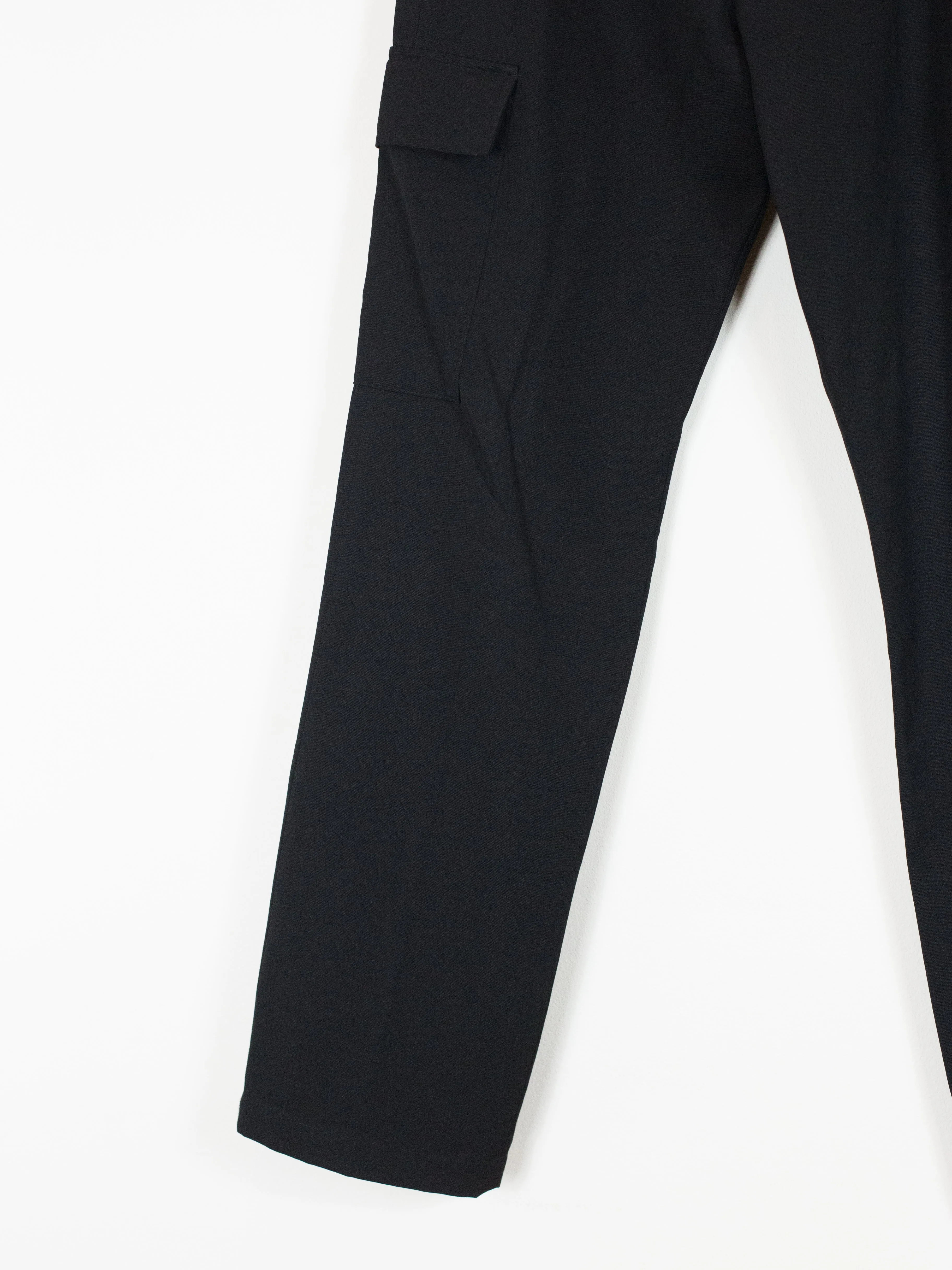 Yohji Yamamoto Y's Wool Gabardine Cargo Trousers
